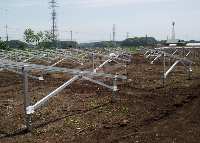 太陽光発電地上設置構造用ソーラー接地ネジ