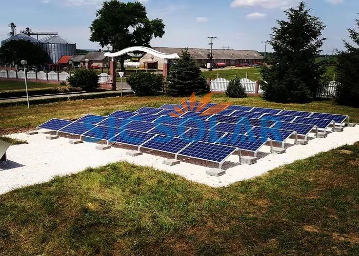 太陽光発電バラスト設置構造