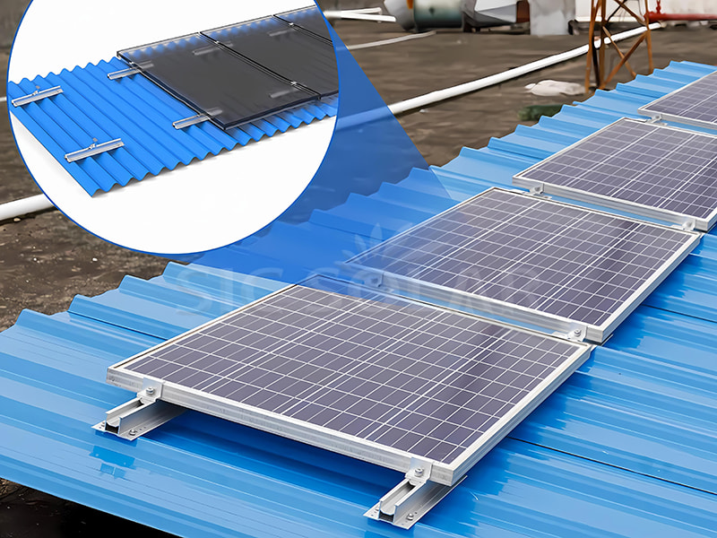 トタン屋根用ソーラーショートレール