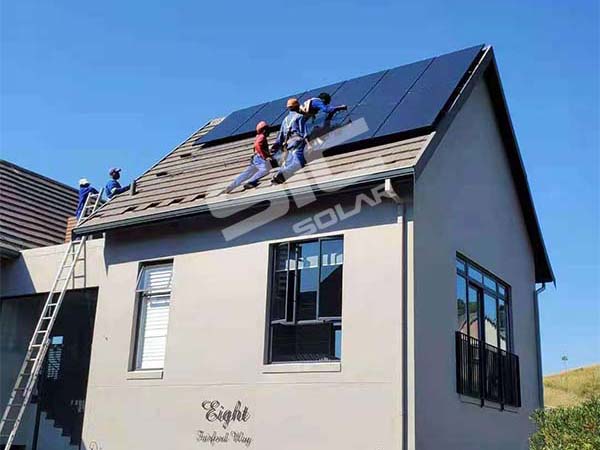 瓦屋根取付工事 | Sic-solar.com