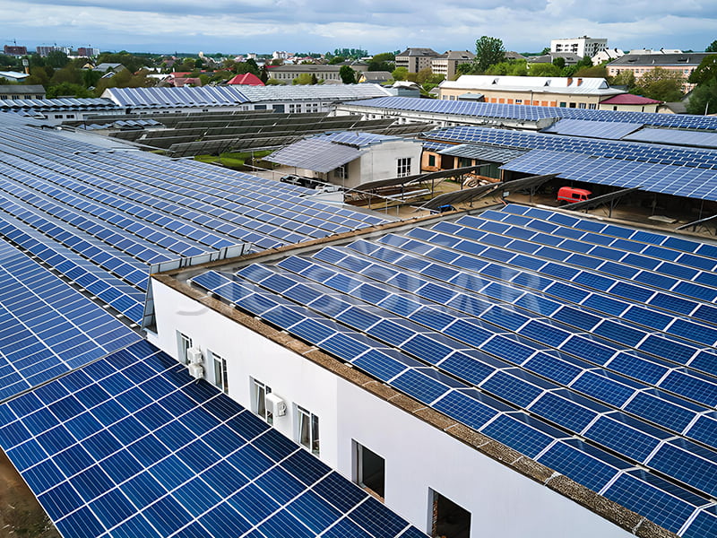 ヨーロッパの10MW太陽光発電設置アレイ