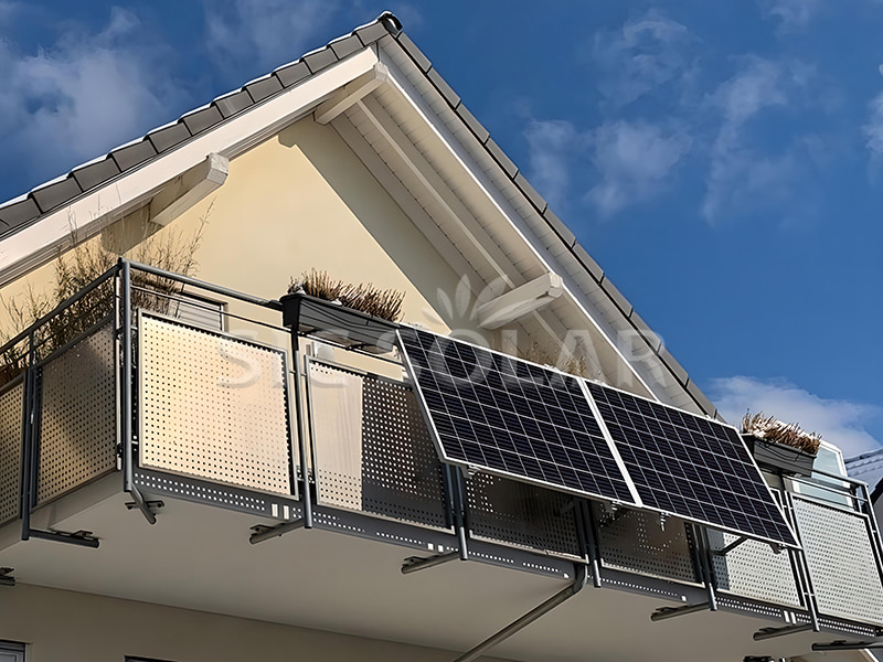 1KW Home Solar Panel Balcony Brackets In Italy