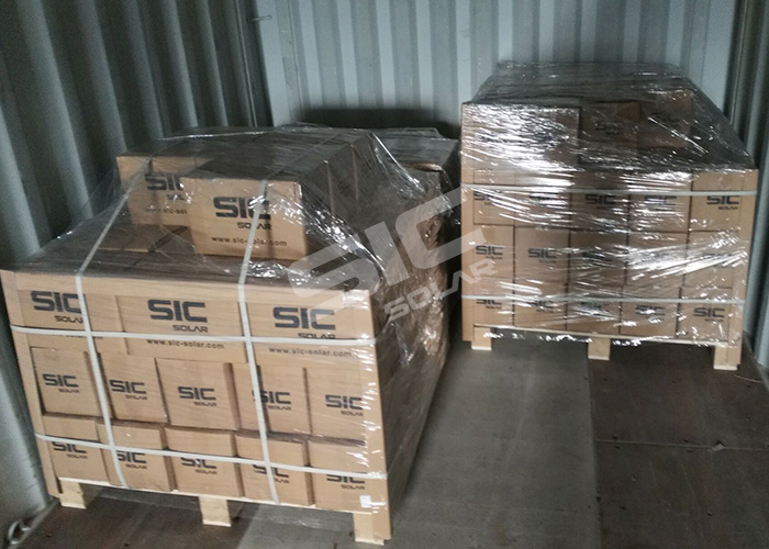 Package for solar sliding nuts