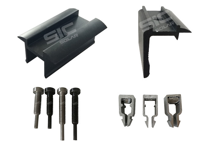 Components of mid/end clamp
