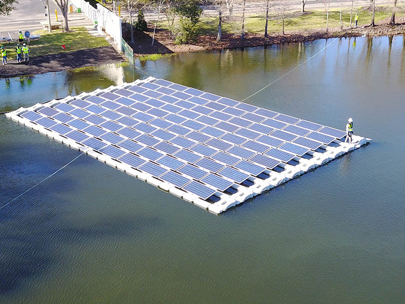 水上太陽光発電所