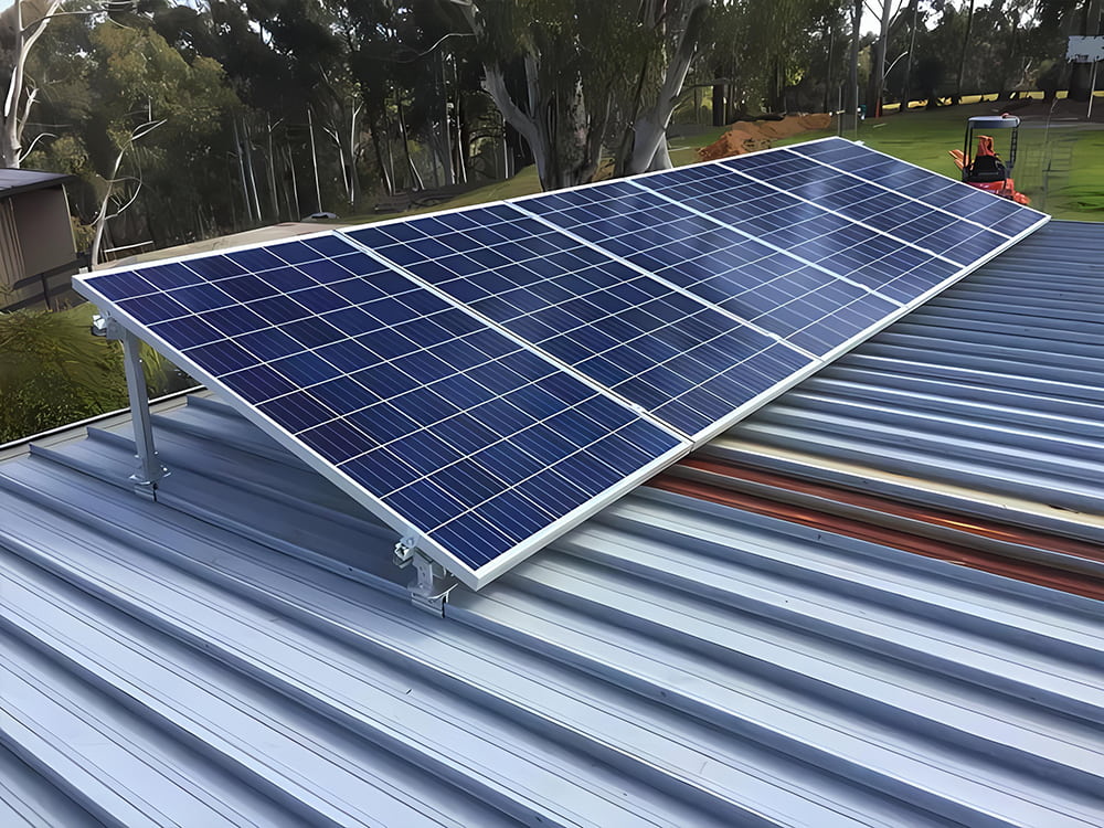 Solar metal roof mount