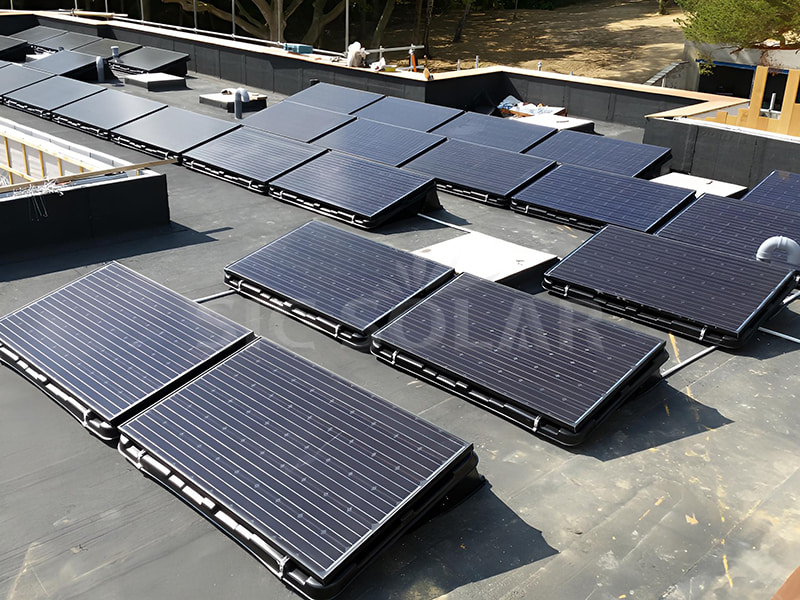 安定器付き太陽光発電設置システム