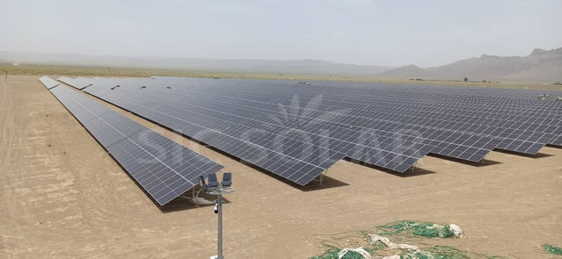太陽光発電の地上設置