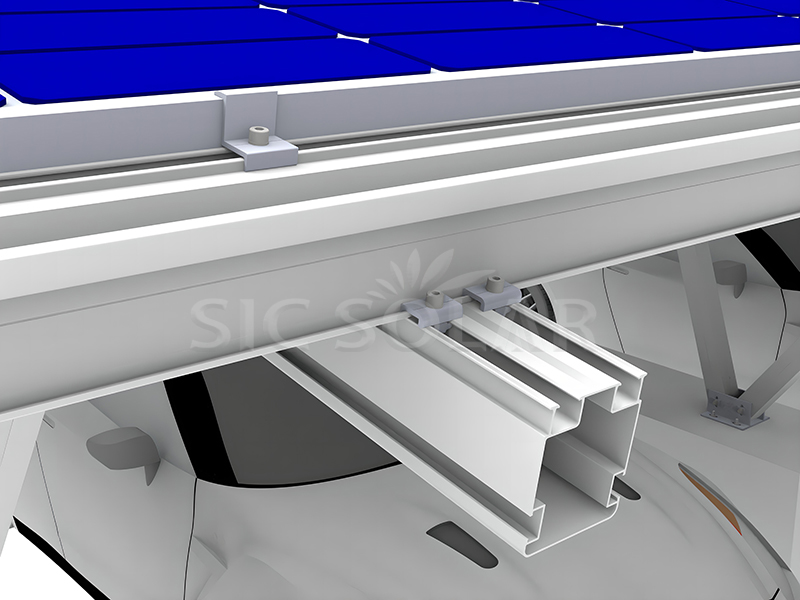 Pv solar carport station