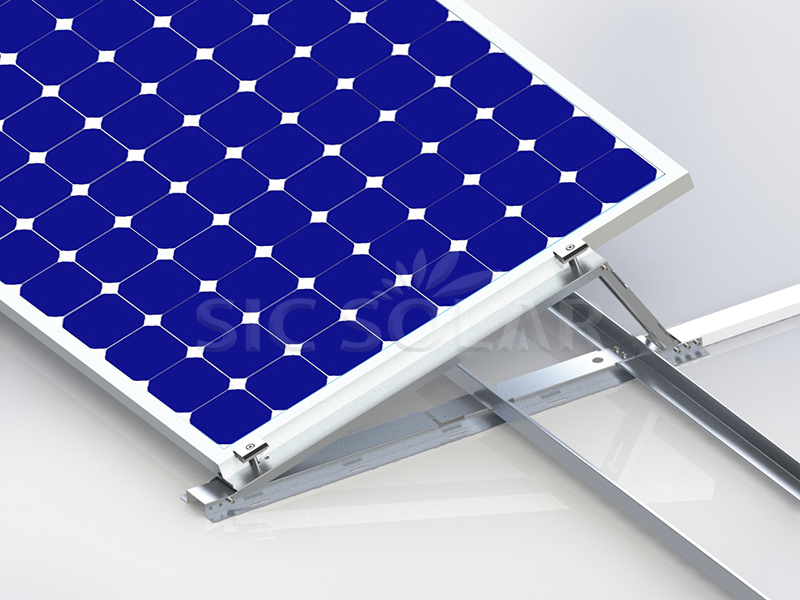 Solar panel ballast mounting system