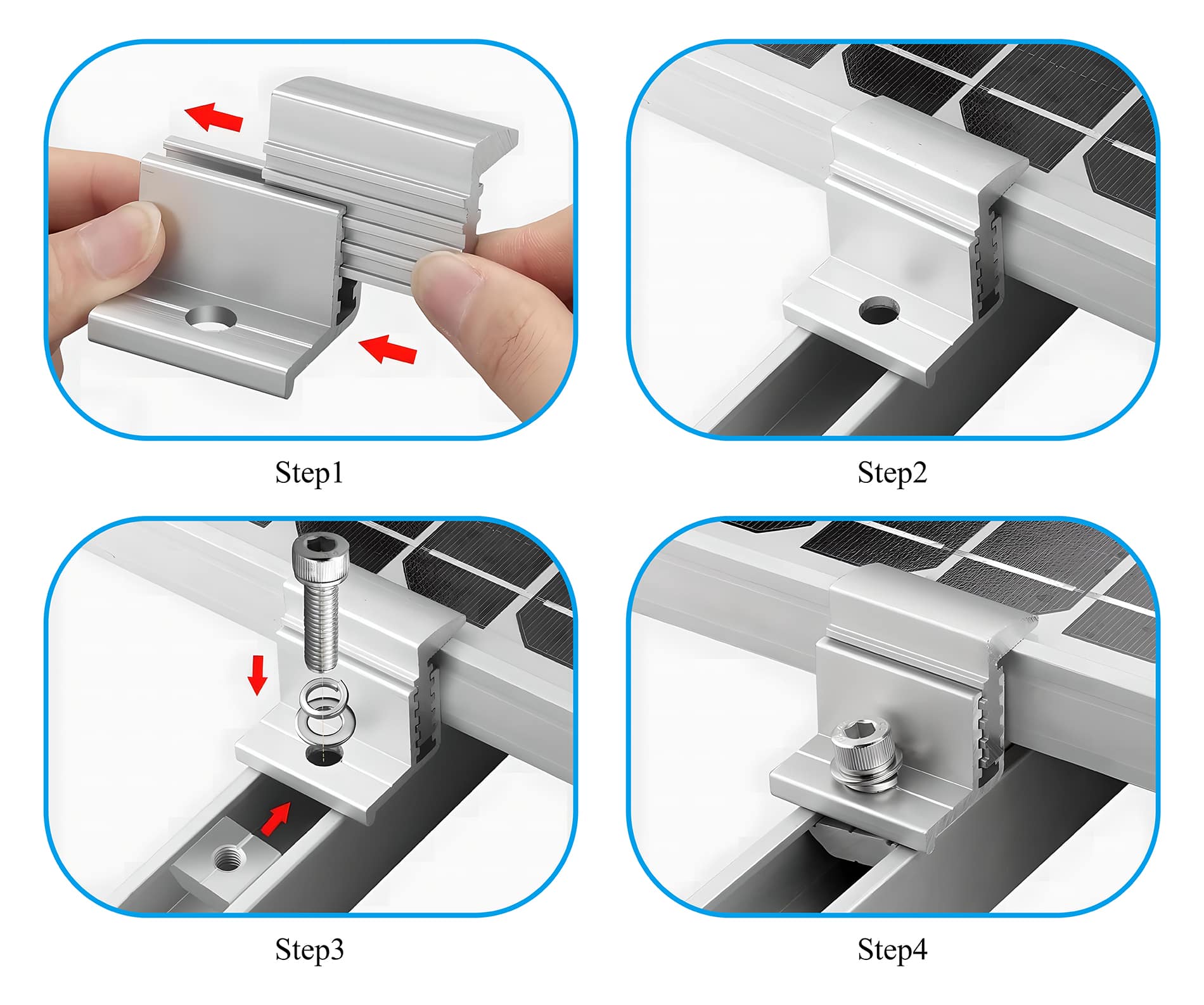 Adjustable End Clamps