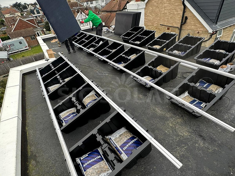 Solar Ballasted Racking