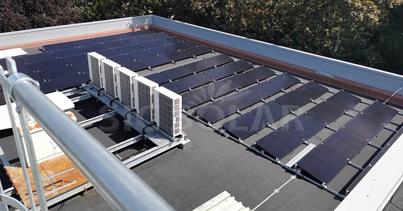 Solar Panel Flat Roof mounting