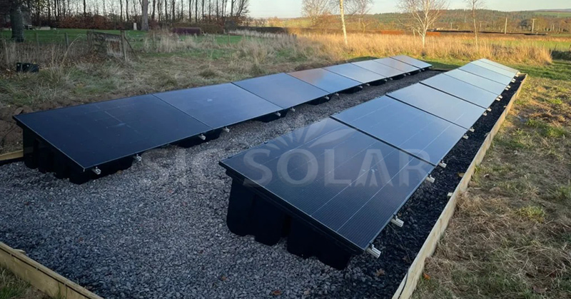 Ballasted Ground Mount Solar