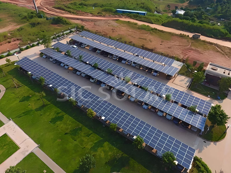 waterproof solar carport