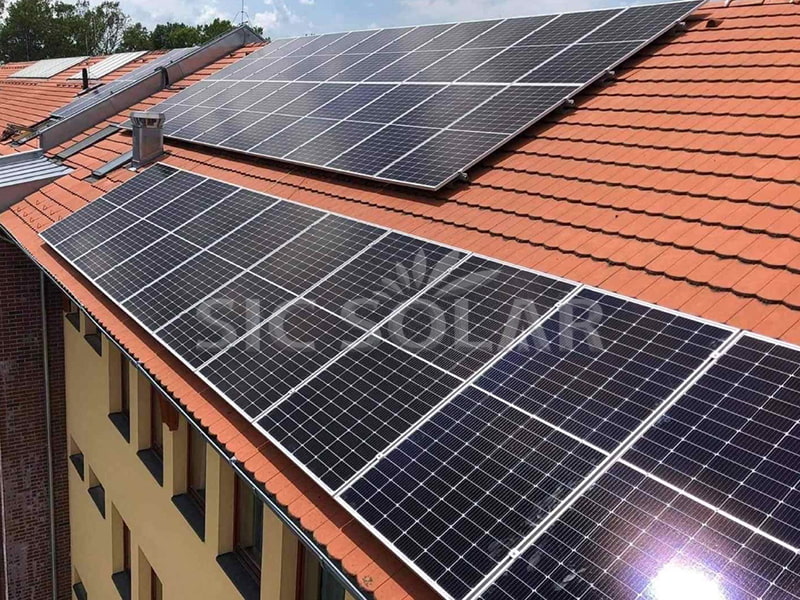 pitched roof solar mount