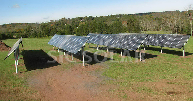 solar panel mounts for ground