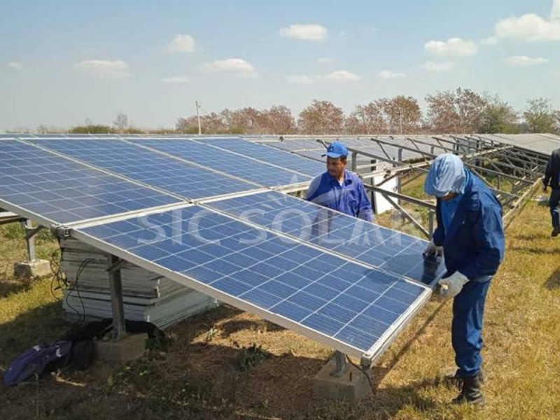 ground mounted solar panel