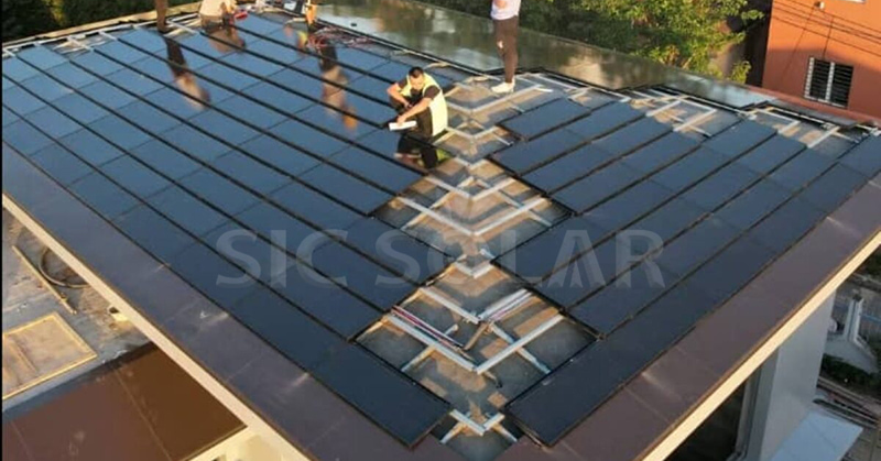 bipv solar mounting system