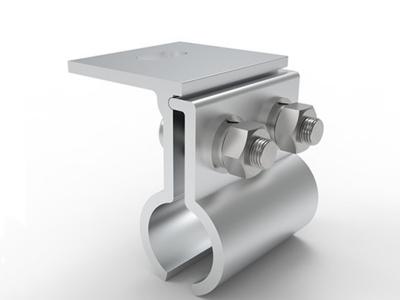Solar metal roof mounting aluminum clamp