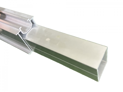 Solar panel ground mount rail