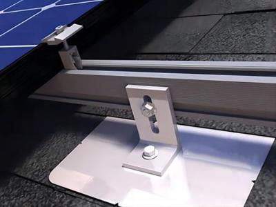 L-Mount and aluminum flashing