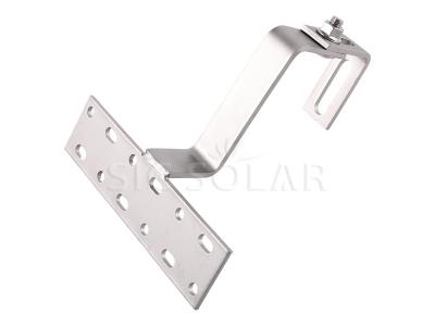 Single adjustable solar kit mount