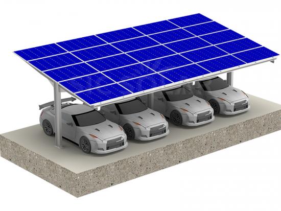 Solar PV carport system