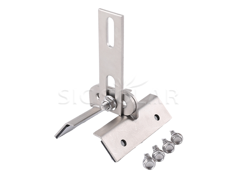 Stainless Steel Adjustable Trapezoidal Metal Rooftop Clamp