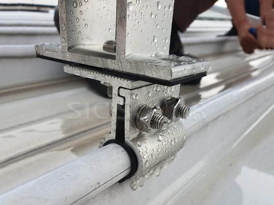 solar metal roof mount bracket clamps