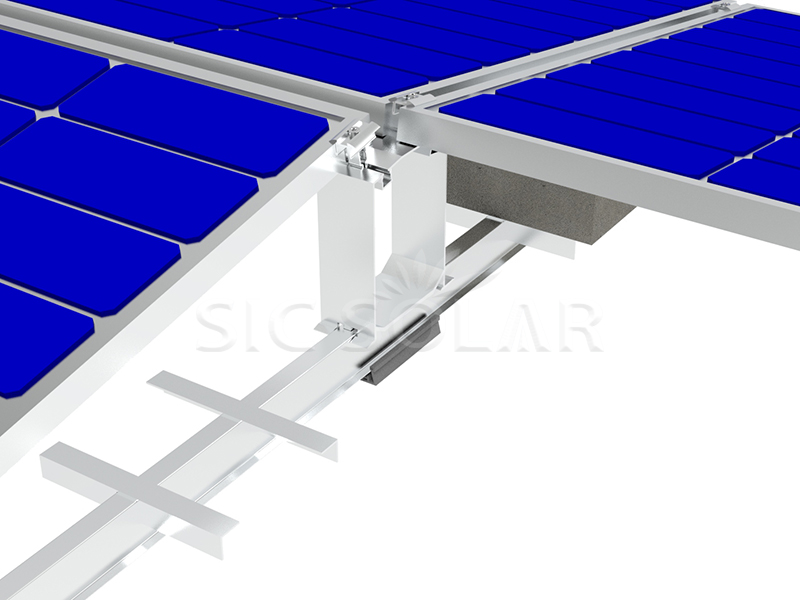 East and West Ballasted Mounting System
