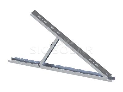 Flat Roof A-symmetrical Solar Ballast Mounting