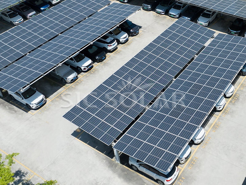 200KW Carport Solar Ground Mounting System In Germany