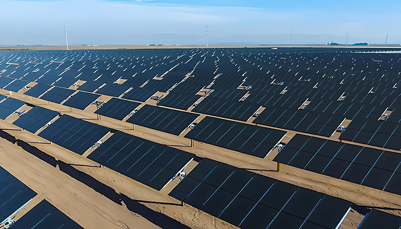 6月末、新疆ウイグル自治区の7つの太陽光発電村が大規模送電網に接続された