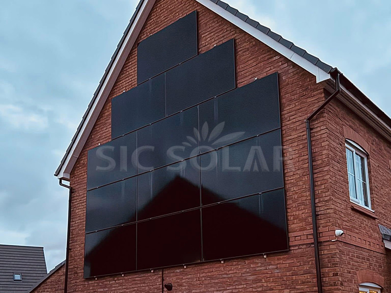 20KW Pv Mounting Systems For Facades In U.K.