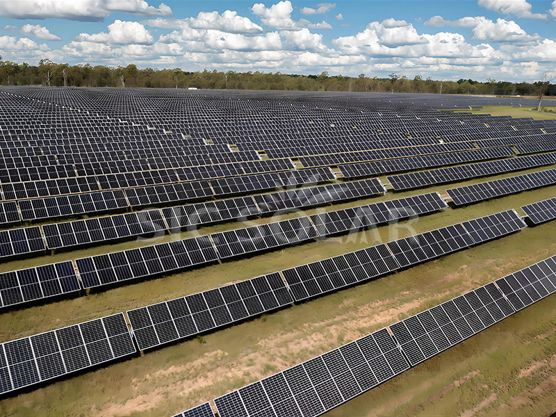 オーストラリアの10MW太陽光発電所