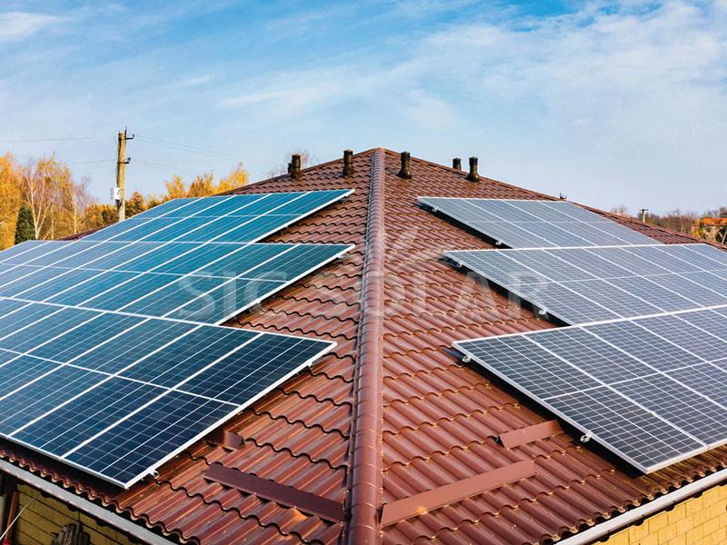 40KW Solar Panels For Ceramic Tile Roofs In USA